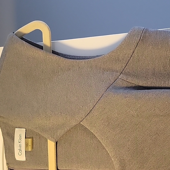 Calvin Klein gray sheath dress, EUC🎉🎊 - Picture 6 of 13